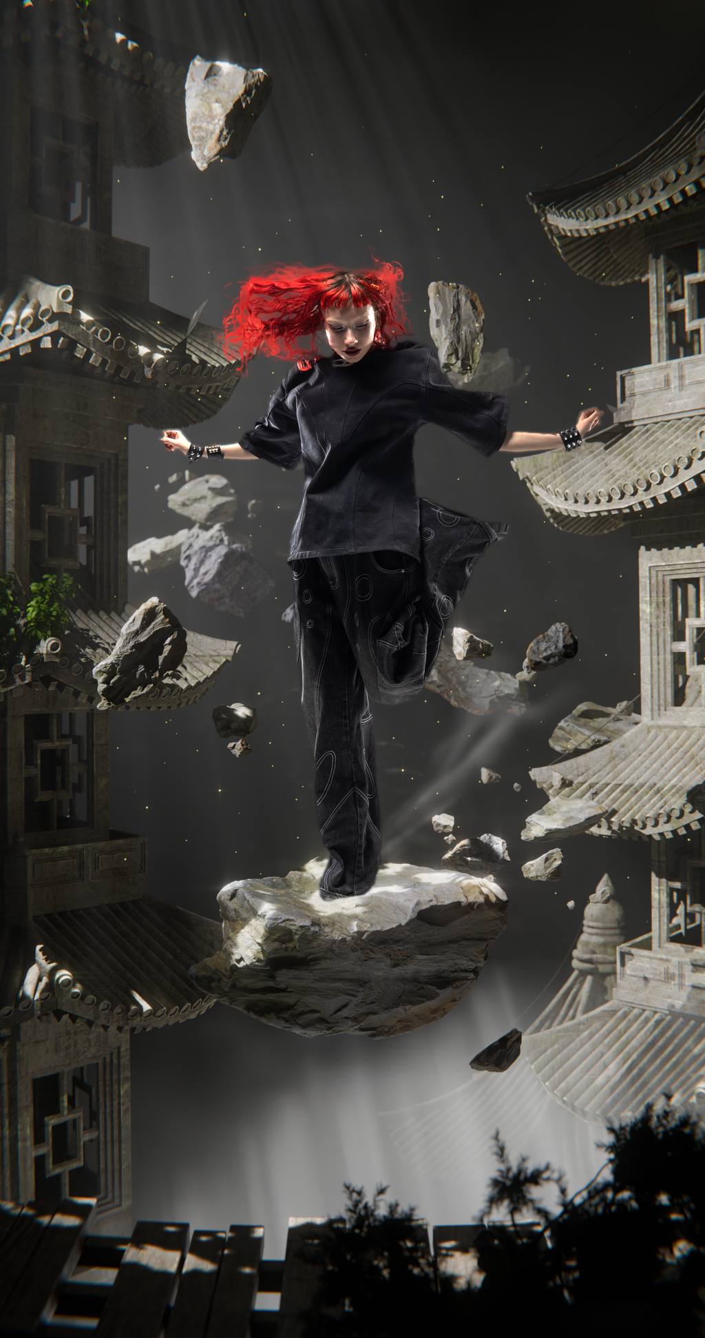 Singularity Black T-shirt